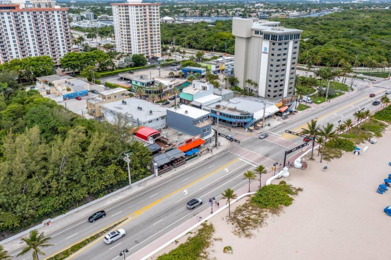 The Purple Pelican Beachfront With Ocean Balcony Unit 3 Fort Lauderdale Exterior photo