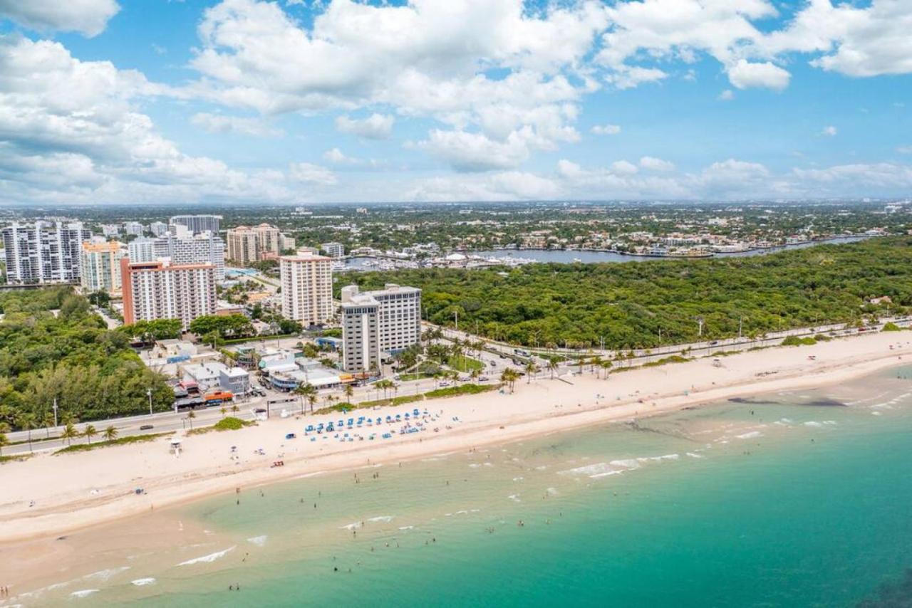 The Purple Pelican Beachfront With Ocean Balcony Unit 3 Fort Lauderdale Exterior photo